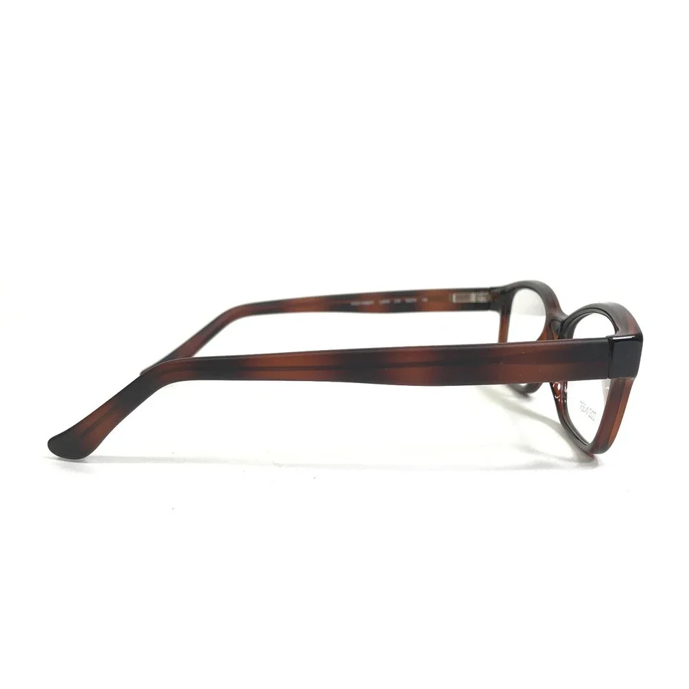 Marchon NYC Eyeglasses Frames CAPRI 215 Brown Tortoise Cat Eye 53-15-140